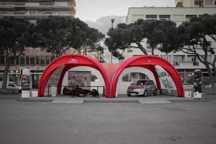tentes gonflables Automobile Club de Monaco