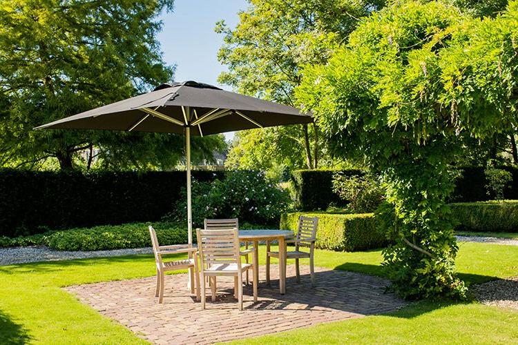 Patio Pro – Parasol carré pour terrasse – 3x3m